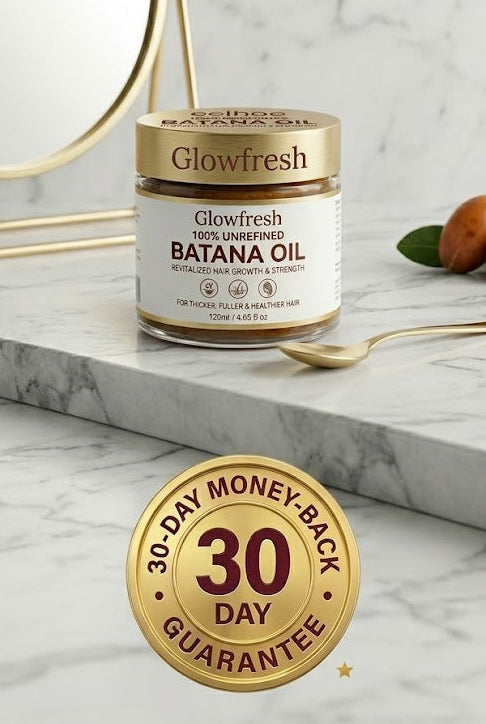 Glowfresh 30-day money-back guarantee badge